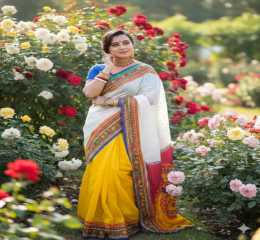 High quality half silk saree