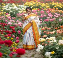 High quality half silk saree